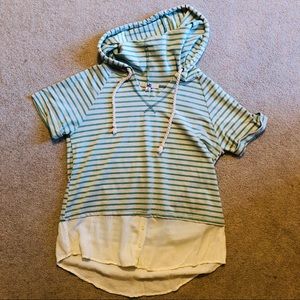 Women’s Striped Short Sleeve Top